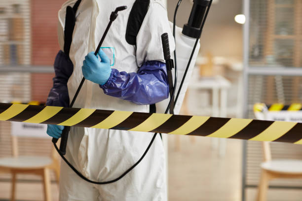 Professional Biohazard Cleanup technician working in Arlington, WA